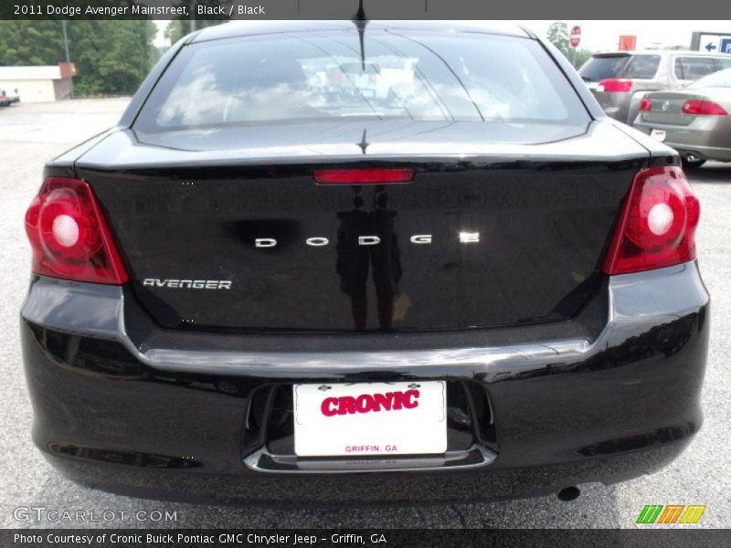 Black / Black 2011 Dodge Avenger Mainstreet