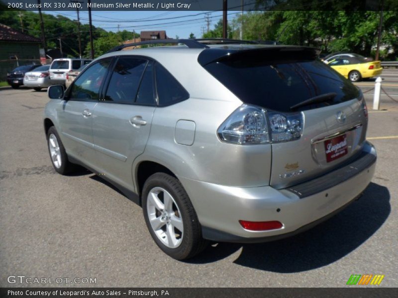 Millenium Silver Metallic / Light Gray 2005 Lexus RX 330 AWD