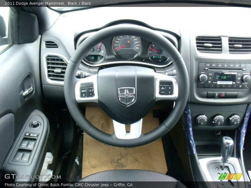 Black / Black 2011 Dodge Avenger Mainstreet
