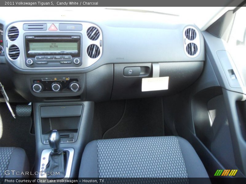Candy White / Charcoal 2011 Volkswagen Tiguan S