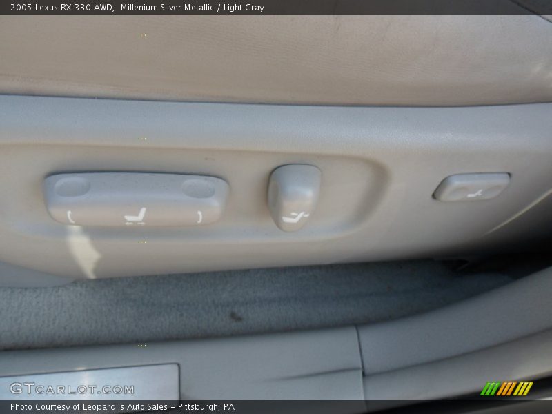 Millenium Silver Metallic / Light Gray 2005 Lexus RX 330 AWD
