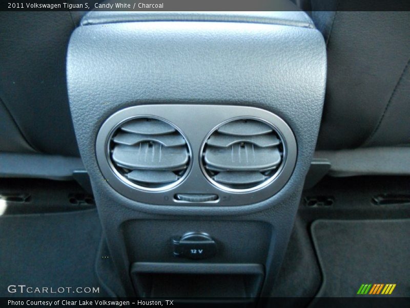 Candy White / Charcoal 2011 Volkswagen Tiguan S