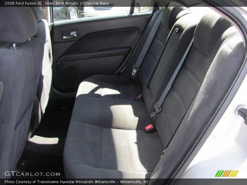 Silver Birch Metallic / Charcoal Black 2008 Ford Fusion SE