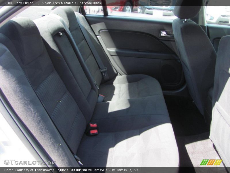 Silver Birch Metallic / Charcoal Black 2008 Ford Fusion SE