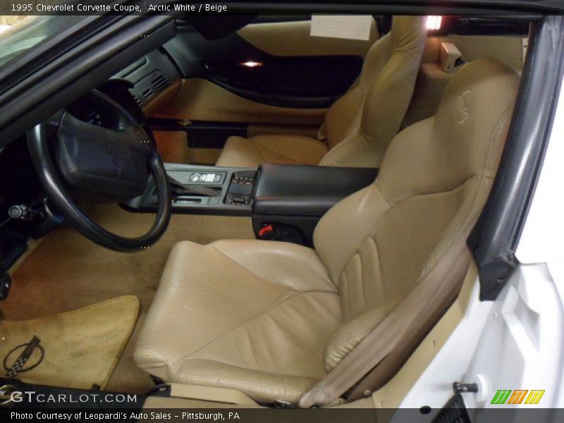  1995 Corvette Coupe Beige Interior