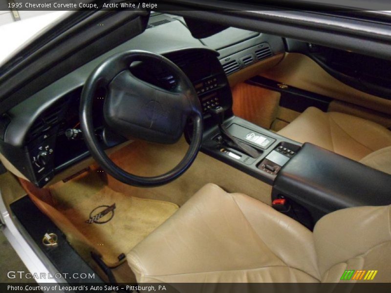  1995 Corvette Coupe Beige Interior