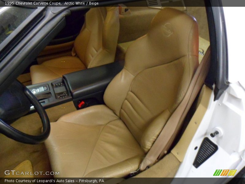  1995 Corvette Coupe Beige Interior
