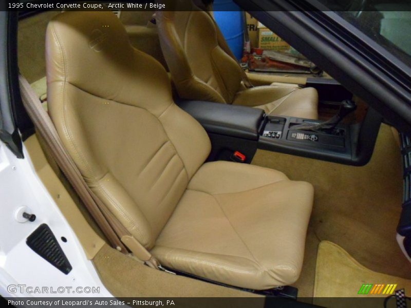  1995 Corvette Coupe Beige Interior