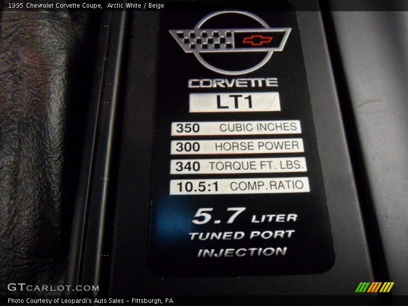  1995 Corvette Coupe Logo