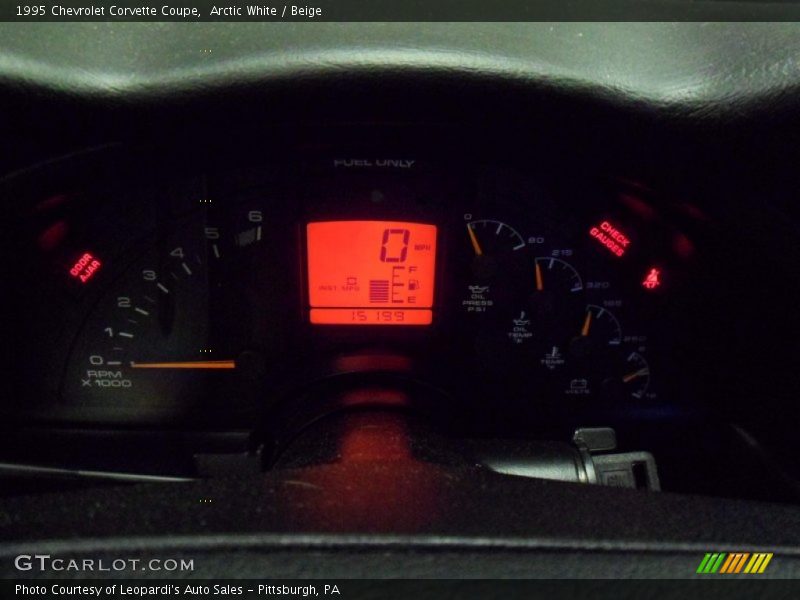  1995 Corvette Coupe Coupe Gauges