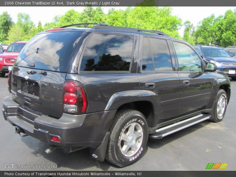 Dark Gray Metallic / Light Gray 2006 Chevrolet TrailBlazer LS 4x4
