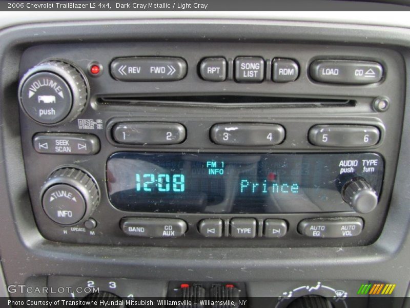 Dark Gray Metallic / Light Gray 2006 Chevrolet TrailBlazer LS 4x4