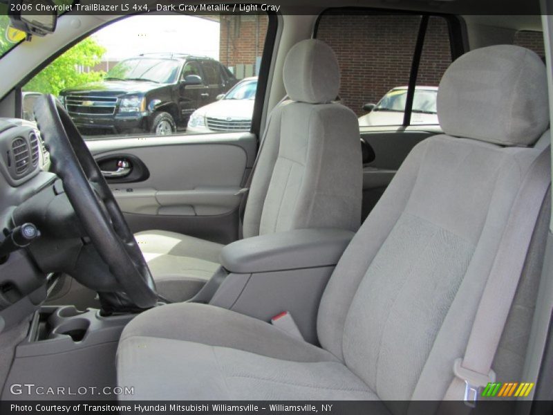 Dark Gray Metallic / Light Gray 2006 Chevrolet TrailBlazer LS 4x4