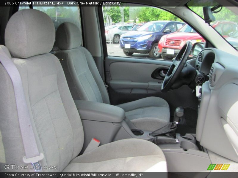 Dark Gray Metallic / Light Gray 2006 Chevrolet TrailBlazer LS 4x4