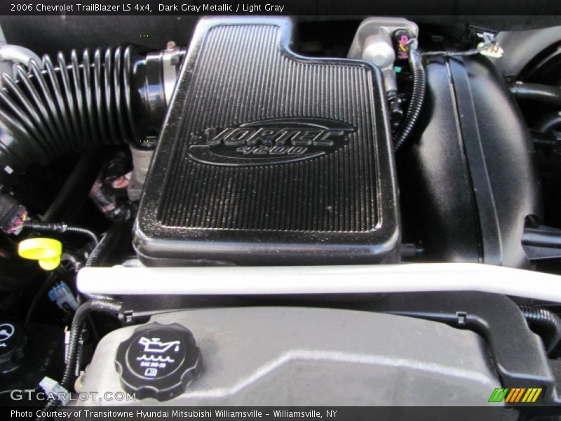 Dark Gray Metallic / Light Gray 2006 Chevrolet TrailBlazer LS 4x4