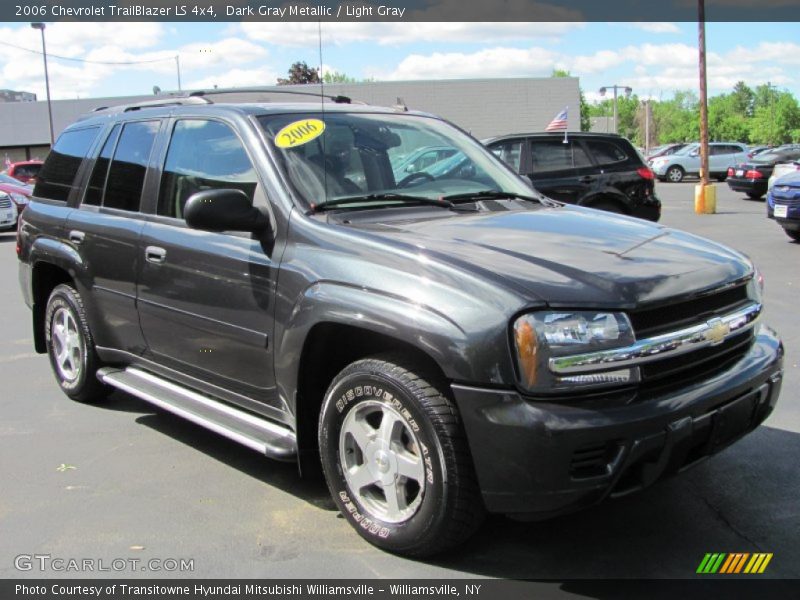 Dark Gray Metallic / Light Gray 2006 Chevrolet TrailBlazer LS 4x4