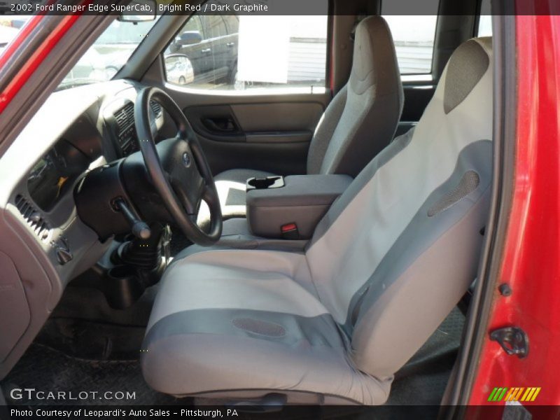 Bright Red / Dark Graphite 2002 Ford Ranger Edge SuperCab