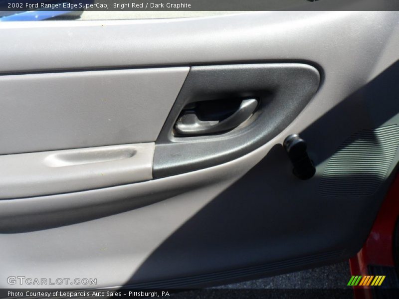 Bright Red / Dark Graphite 2002 Ford Ranger Edge SuperCab