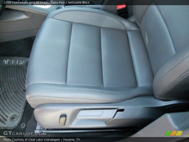 Salsa Red / Anthracite Black 2008 Volkswagen Jetta SE Sedan