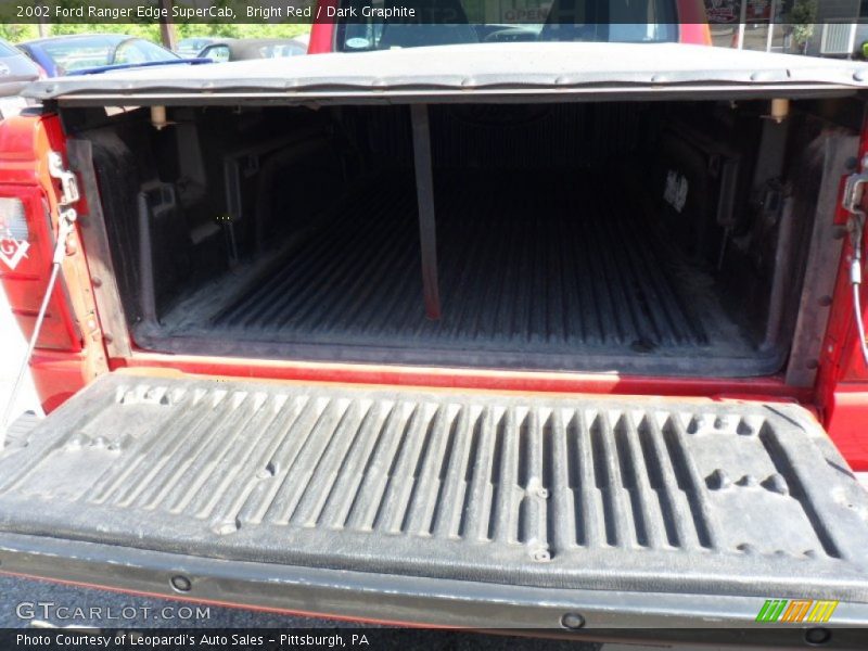 Bright Red / Dark Graphite 2002 Ford Ranger Edge SuperCab