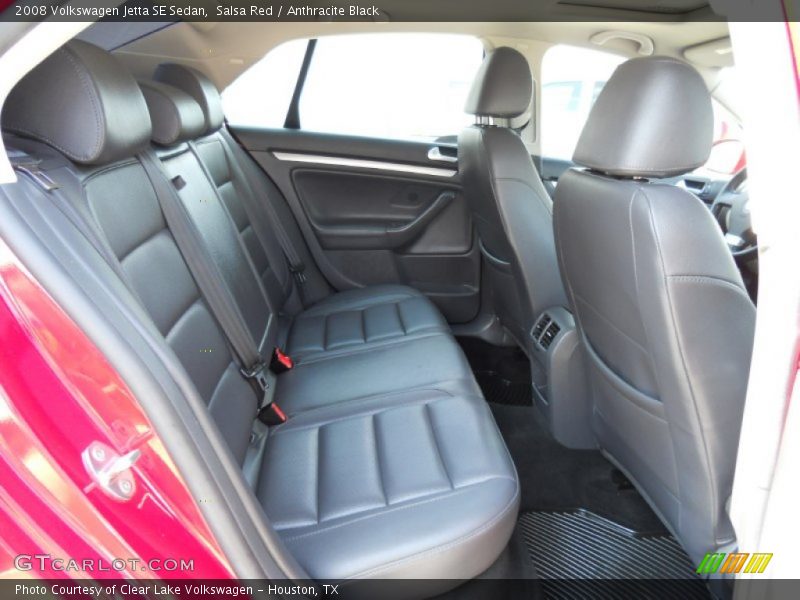 Salsa Red / Anthracite Black 2008 Volkswagen Jetta SE Sedan