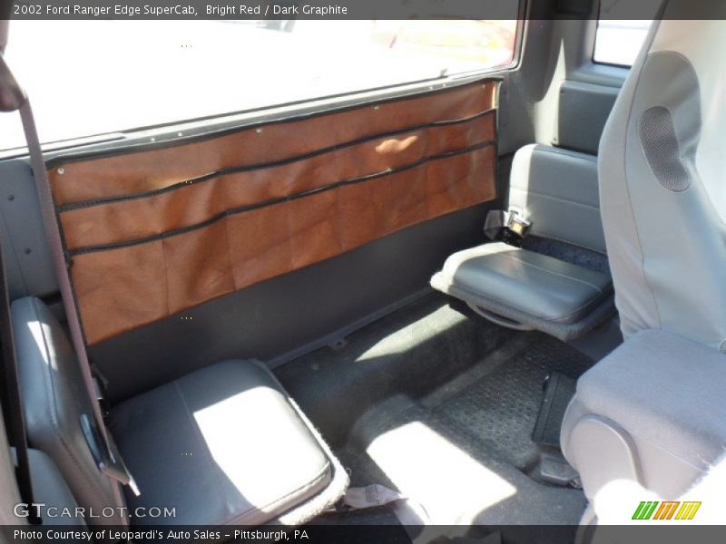 Bright Red / Dark Graphite 2002 Ford Ranger Edge SuperCab