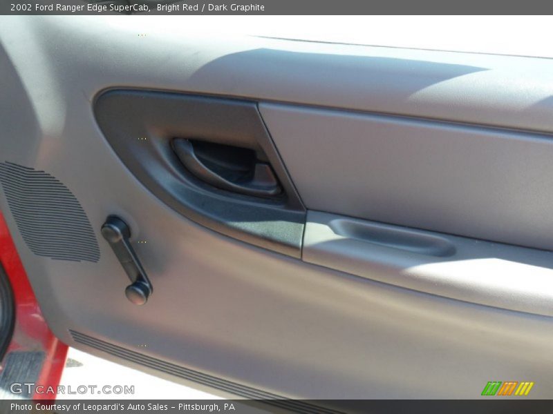 Bright Red / Dark Graphite 2002 Ford Ranger Edge SuperCab