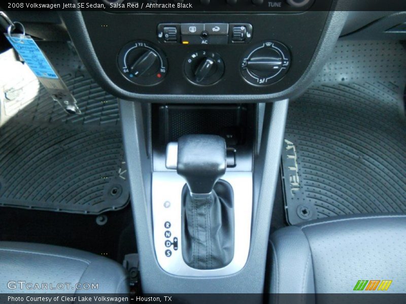 Salsa Red / Anthracite Black 2008 Volkswagen Jetta SE Sedan
