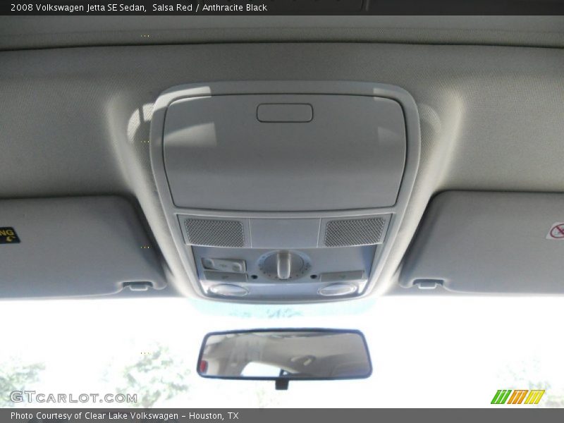 Salsa Red / Anthracite Black 2008 Volkswagen Jetta SE Sedan