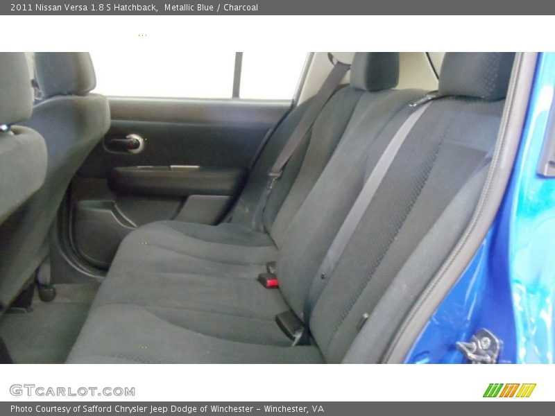 Metallic Blue / Charcoal 2011 Nissan Versa 1.8 S Hatchback