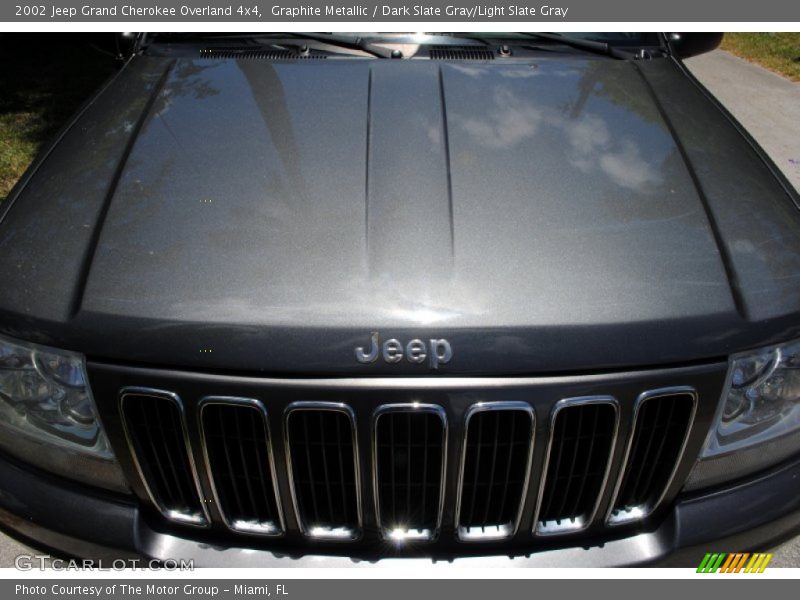 Graphite Metallic / Dark Slate Gray/Light Slate Gray 2002 Jeep Grand Cherokee Overland 4x4