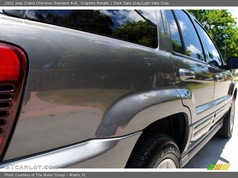 Graphite Metallic / Dark Slate Gray/Light Slate Gray 2002 Jeep Grand Cherokee Overland 4x4