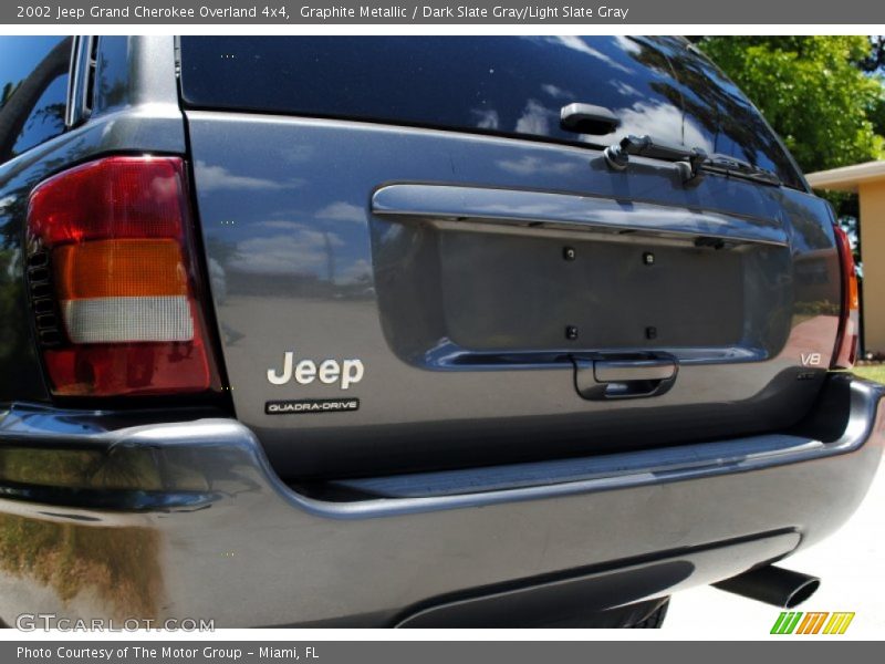 Graphite Metallic / Dark Slate Gray/Light Slate Gray 2002 Jeep Grand Cherokee Overland 4x4