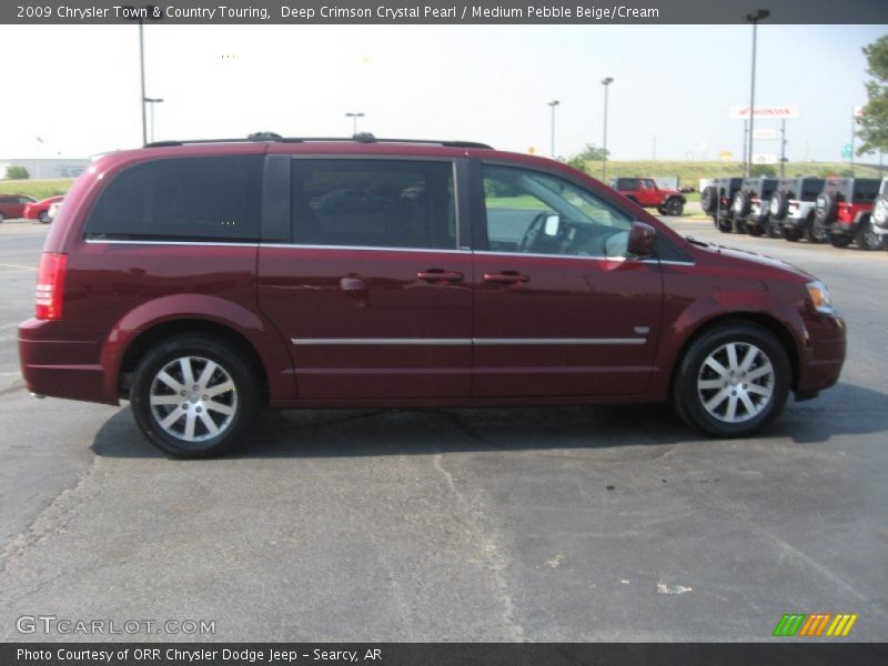  2009 Town & Country Touring Deep Crimson Crystal Pearl