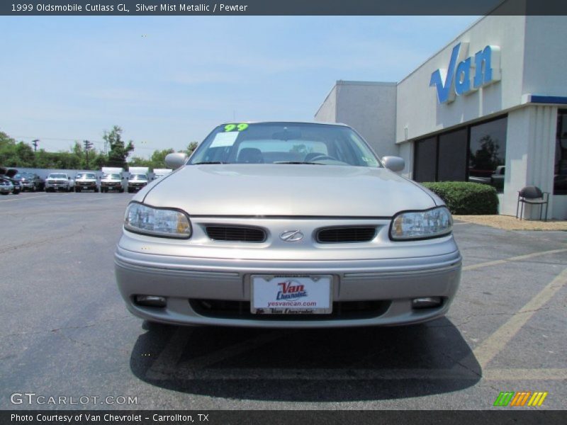 Silver Mist Metallic / Pewter 1999 Oldsmobile Cutlass GL
