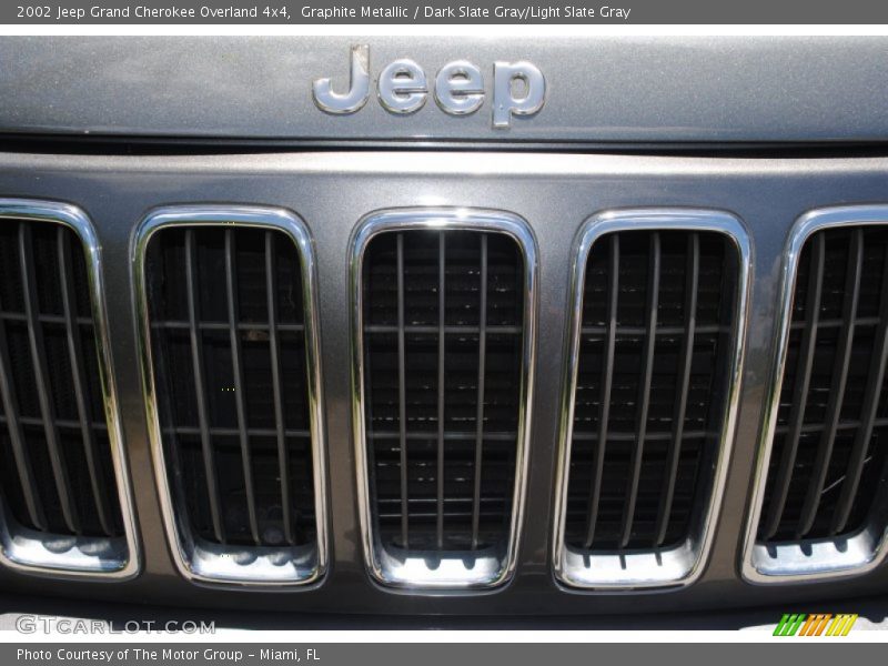 Graphite Metallic / Dark Slate Gray/Light Slate Gray 2002 Jeep Grand Cherokee Overland 4x4