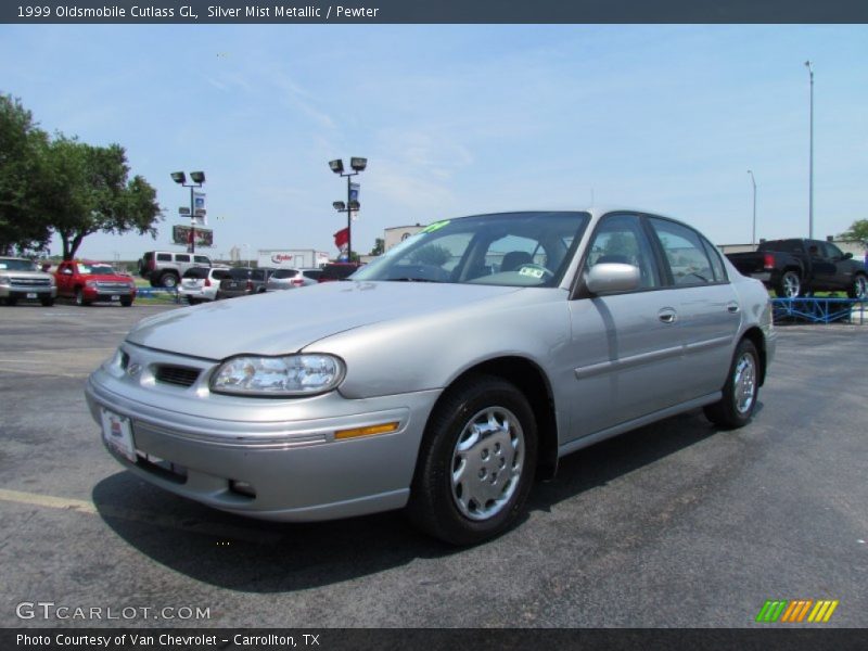 Silver Mist Metallic / Pewter 1999 Oldsmobile Cutlass GL