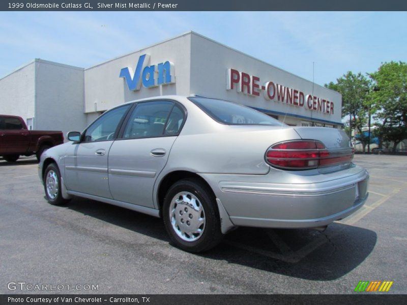 Silver Mist Metallic / Pewter 1999 Oldsmobile Cutlass GL