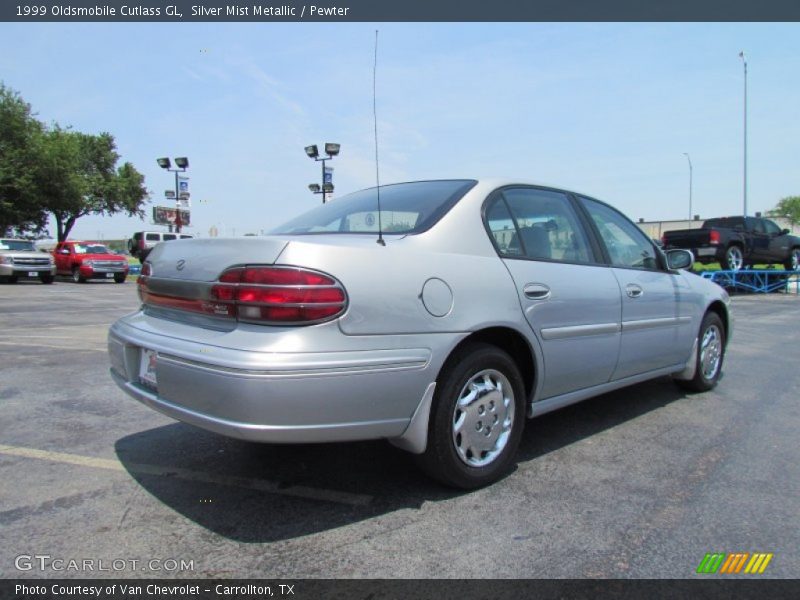 Silver Mist Metallic / Pewter 1999 Oldsmobile Cutlass GL