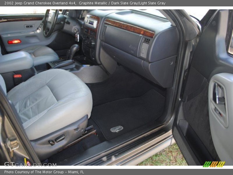 Graphite Metallic / Dark Slate Gray/Light Slate Gray 2002 Jeep Grand Cherokee Overland 4x4