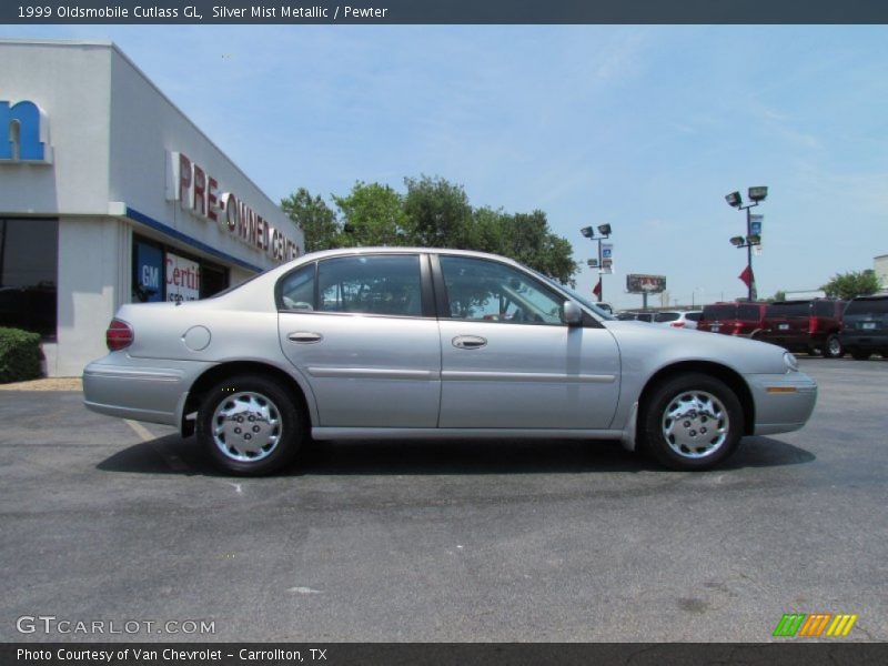 Silver Mist Metallic / Pewter 1999 Oldsmobile Cutlass GL