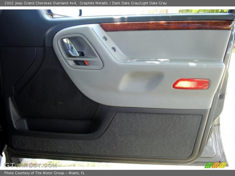 Graphite Metallic / Dark Slate Gray/Light Slate Gray 2002 Jeep Grand Cherokee Overland 4x4