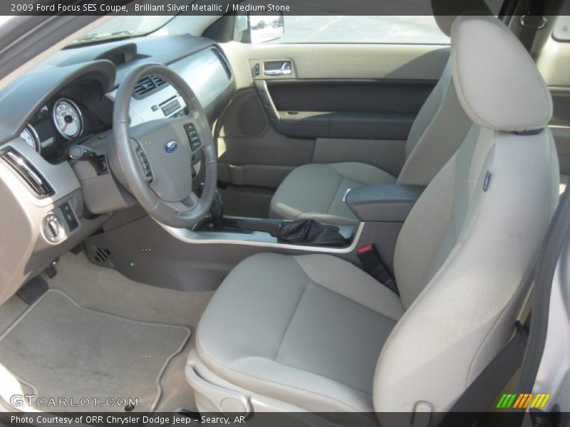  2009 Focus SES Coupe Medium Stone Interior