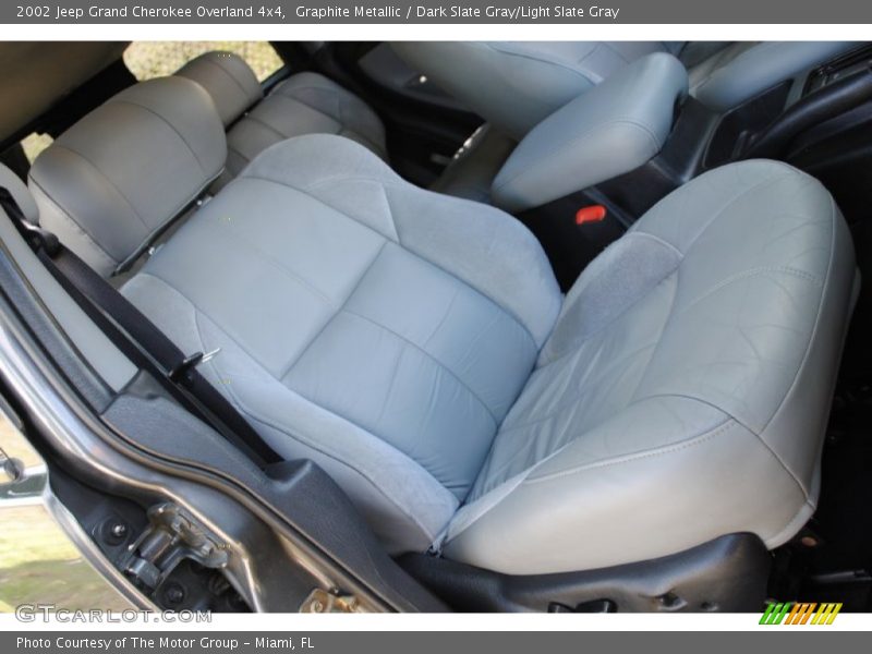  2002 Grand Cherokee Overland 4x4 Dark Slate Gray/Light Slate Gray Interior
