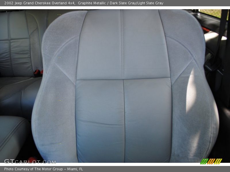 Graphite Metallic / Dark Slate Gray/Light Slate Gray 2002 Jeep Grand Cherokee Overland 4x4