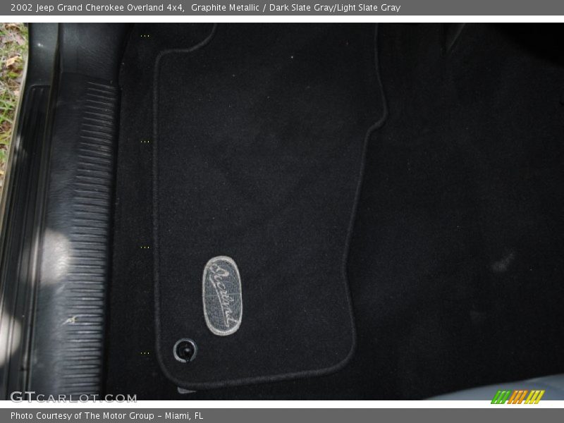 Graphite Metallic / Dark Slate Gray/Light Slate Gray 2002 Jeep Grand Cherokee Overland 4x4