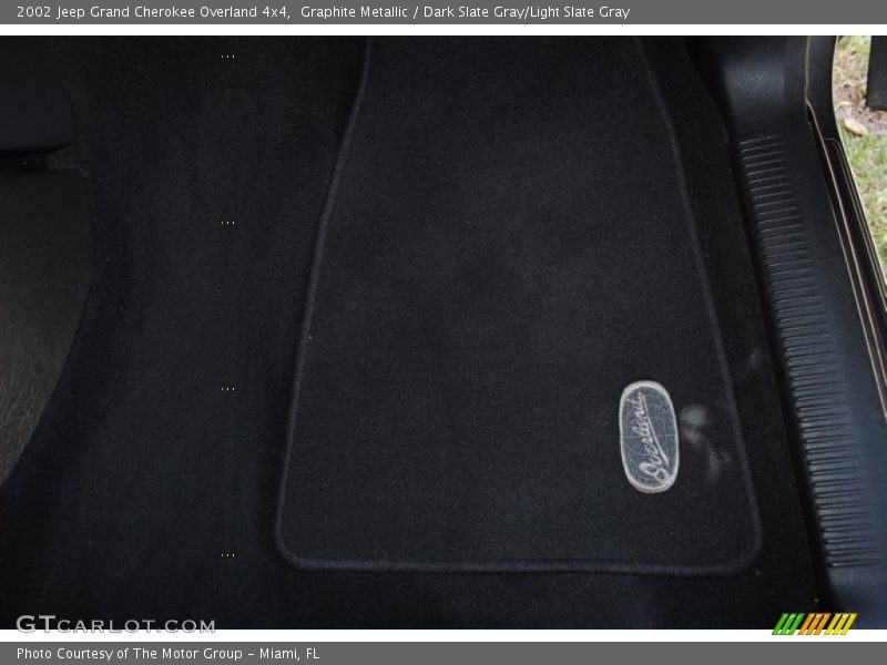 Graphite Metallic / Dark Slate Gray/Light Slate Gray 2002 Jeep Grand Cherokee Overland 4x4