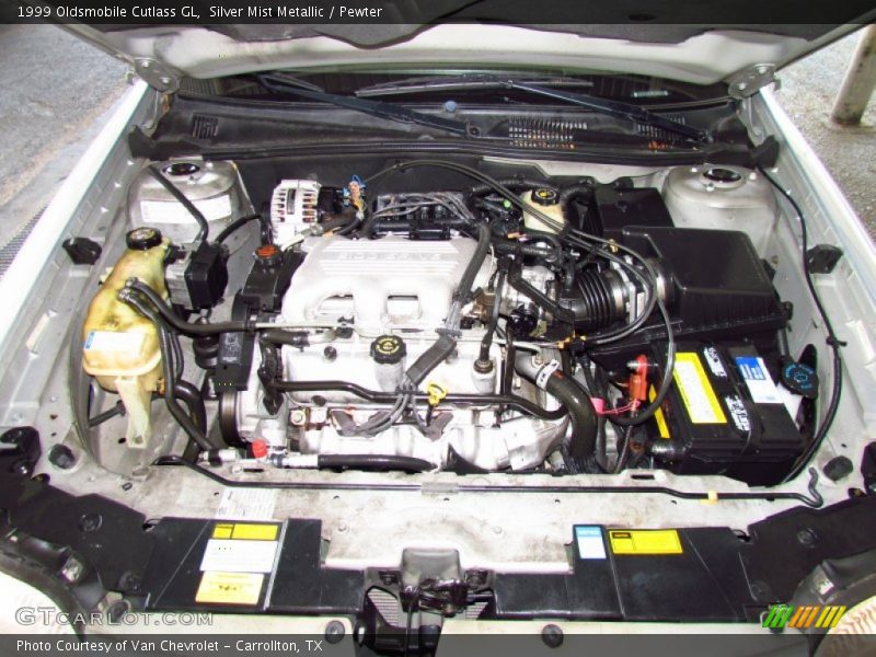 Silver Mist Metallic / Pewter 1999 Oldsmobile Cutlass GL