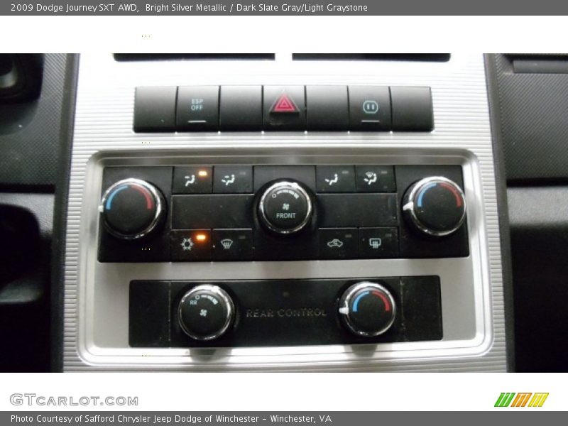 Bright Silver Metallic / Dark Slate Gray/Light Graystone 2009 Dodge Journey SXT AWD