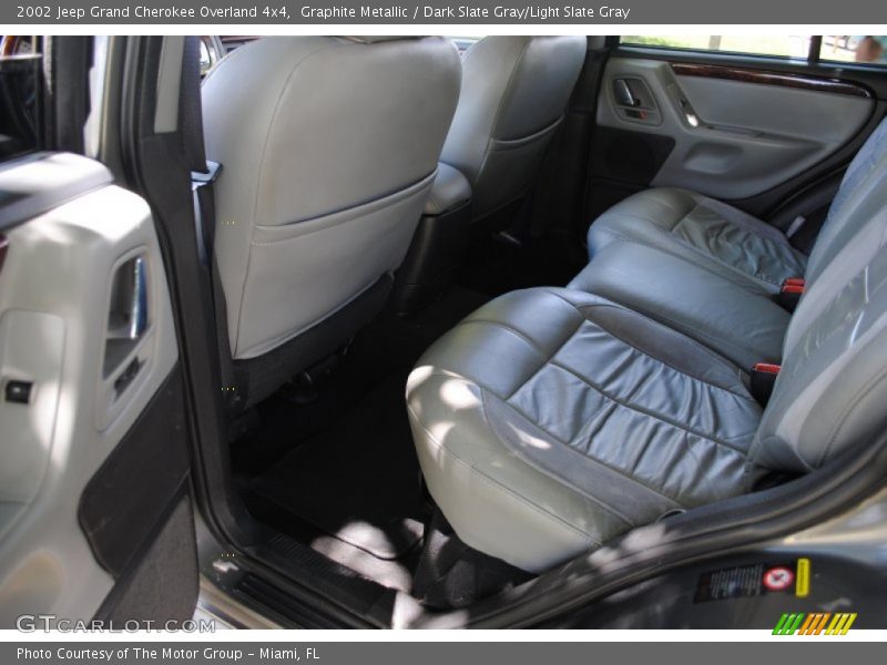 Graphite Metallic / Dark Slate Gray/Light Slate Gray 2002 Jeep Grand Cherokee Overland 4x4